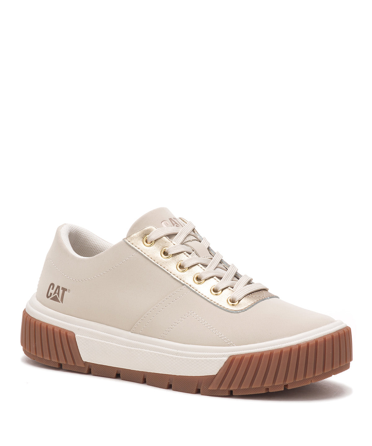 Zapatilla Amp Mujer Gold/Oyster Grey Cat