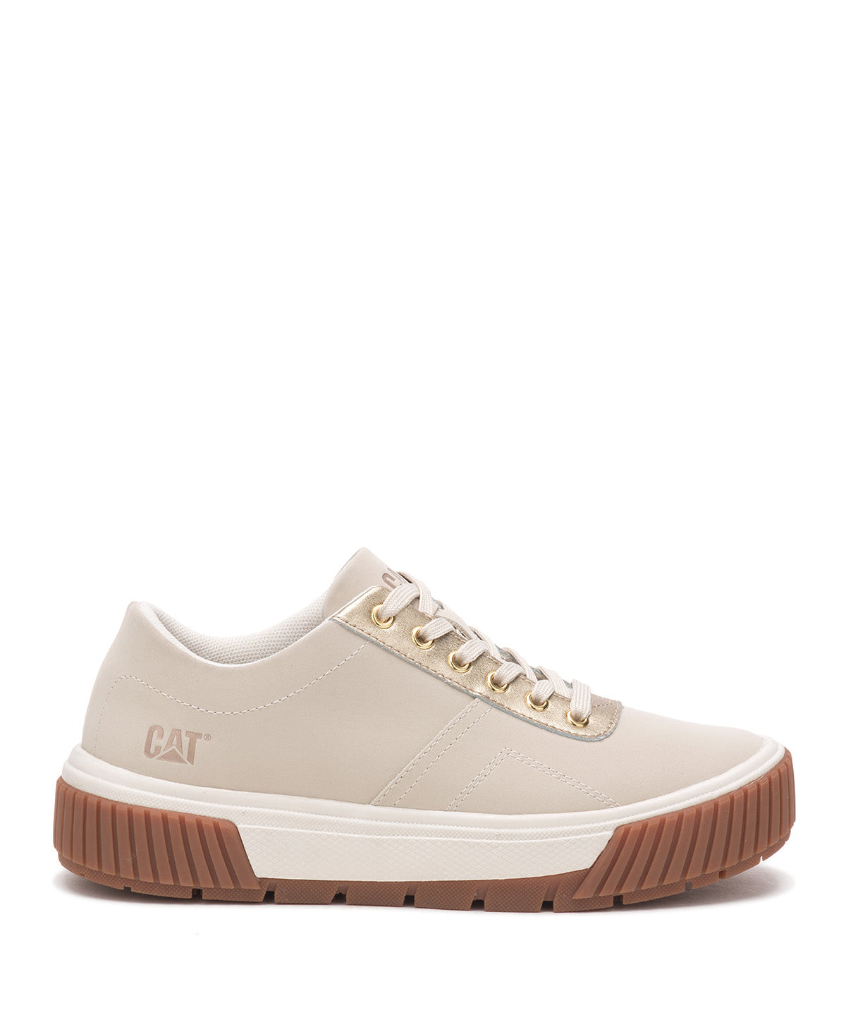 Zapatilla Amp Mujer Gold/Oyster Grey Cat