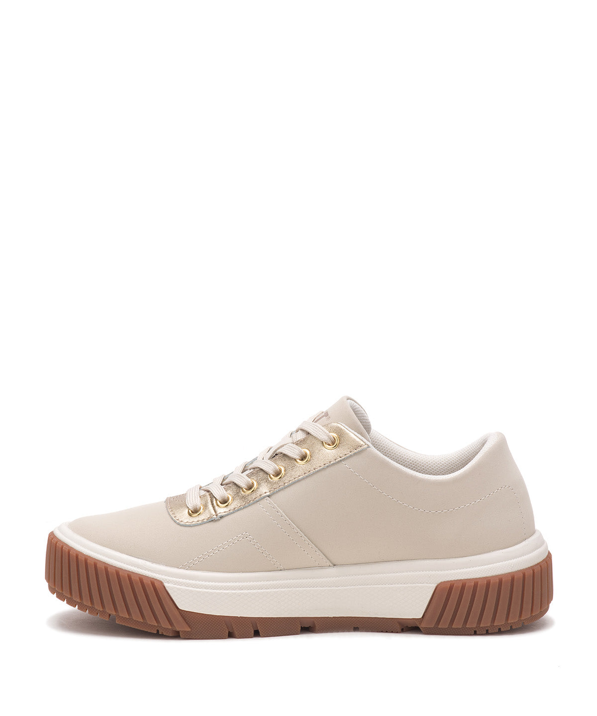 Zapatilla Amp Mujer Gold/Oyster Grey Cat
