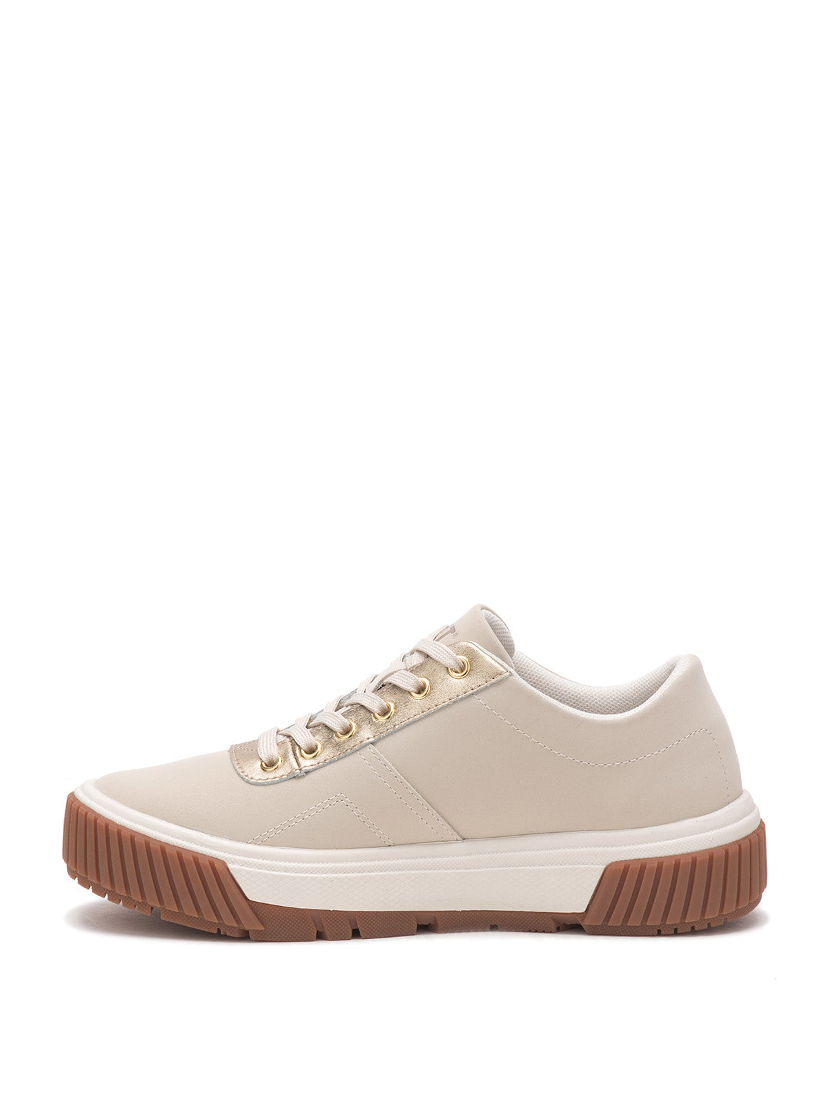 Zapatilla Amp Mujer Gold/Oyster Grey Cat
