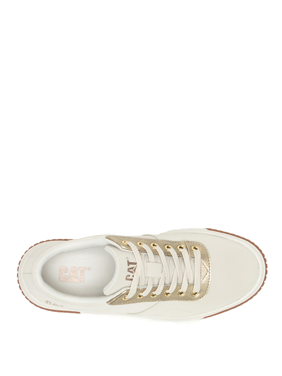 Zapatilla Amp Mujer Gold/Oyster Grey Cat