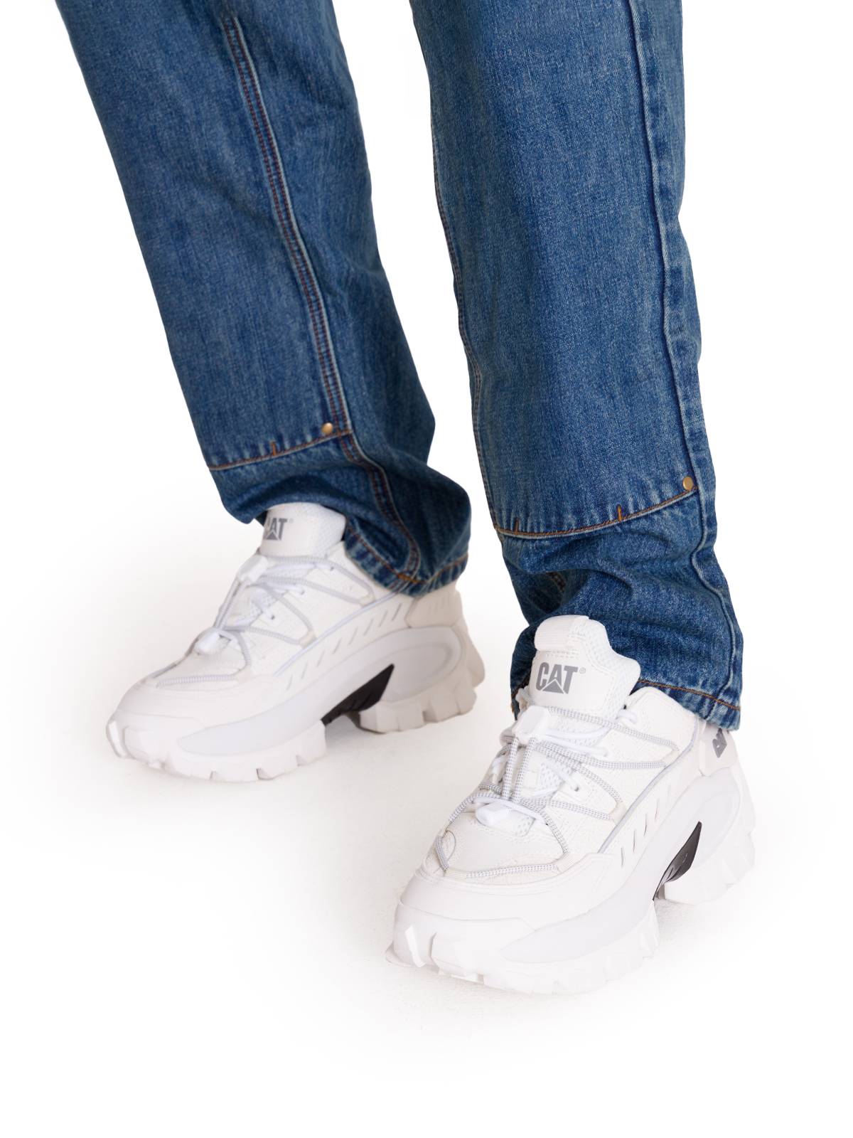 Zapatilla Casual Intruder Max Unisex Blanca Cat