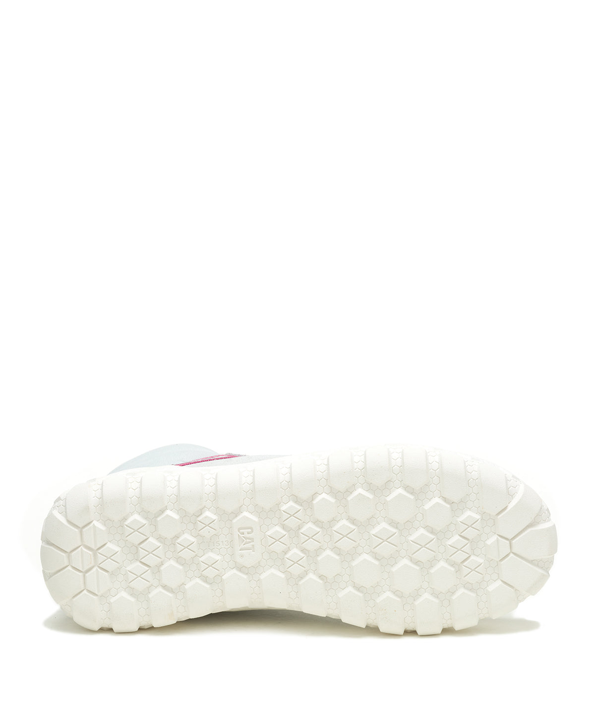 Zapatilla Con Caña Gamuza Mujer Hex + Mid Gris Claro Cat