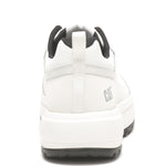 Zapatilla Cuero Mujer Flame Blanco Cat