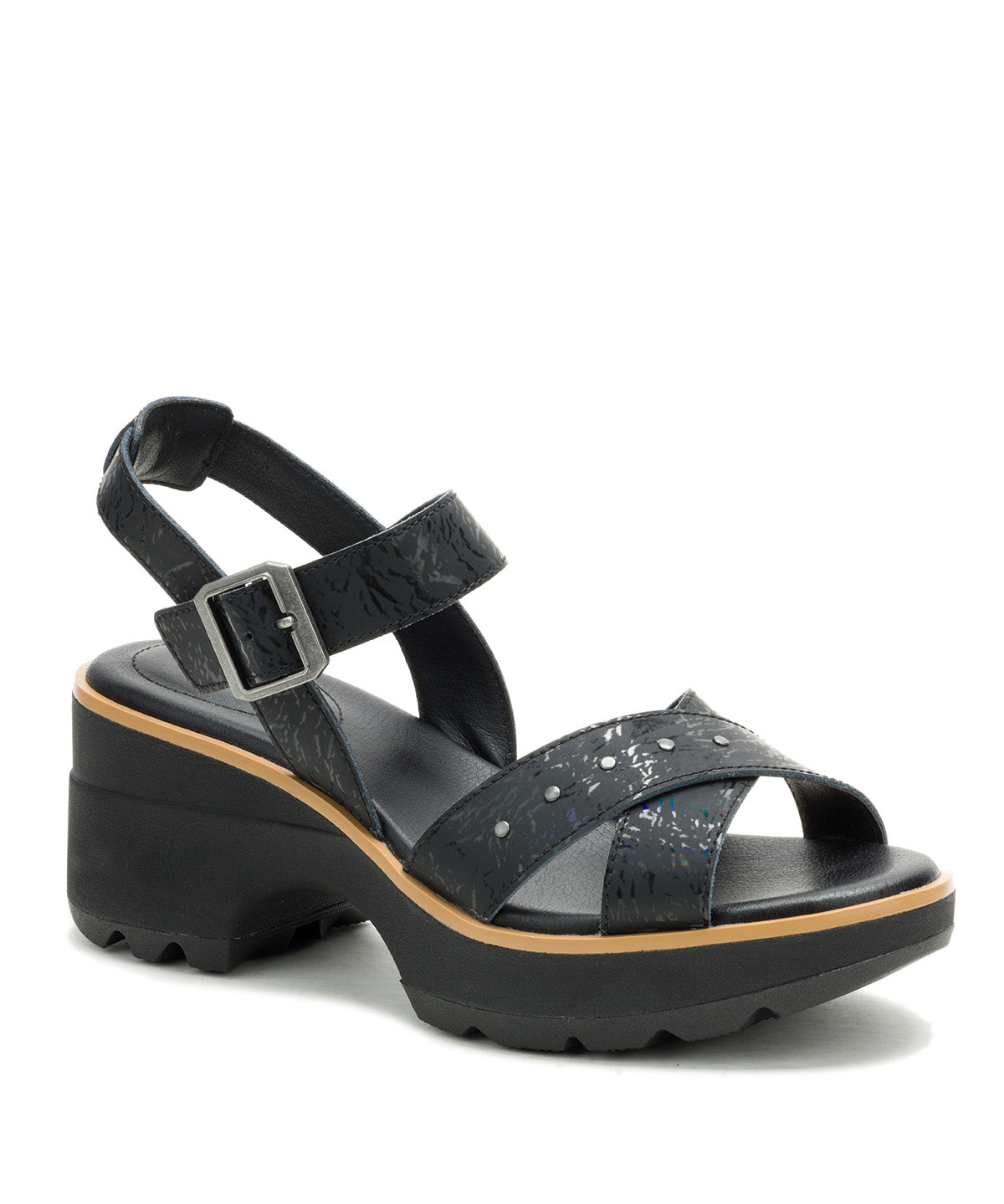 Sandalia Casual Mujer Skywatcher Negra Cat