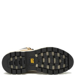 Zapatilla Con Caña Casual Mujer Colorado Sneaker Beige Cat