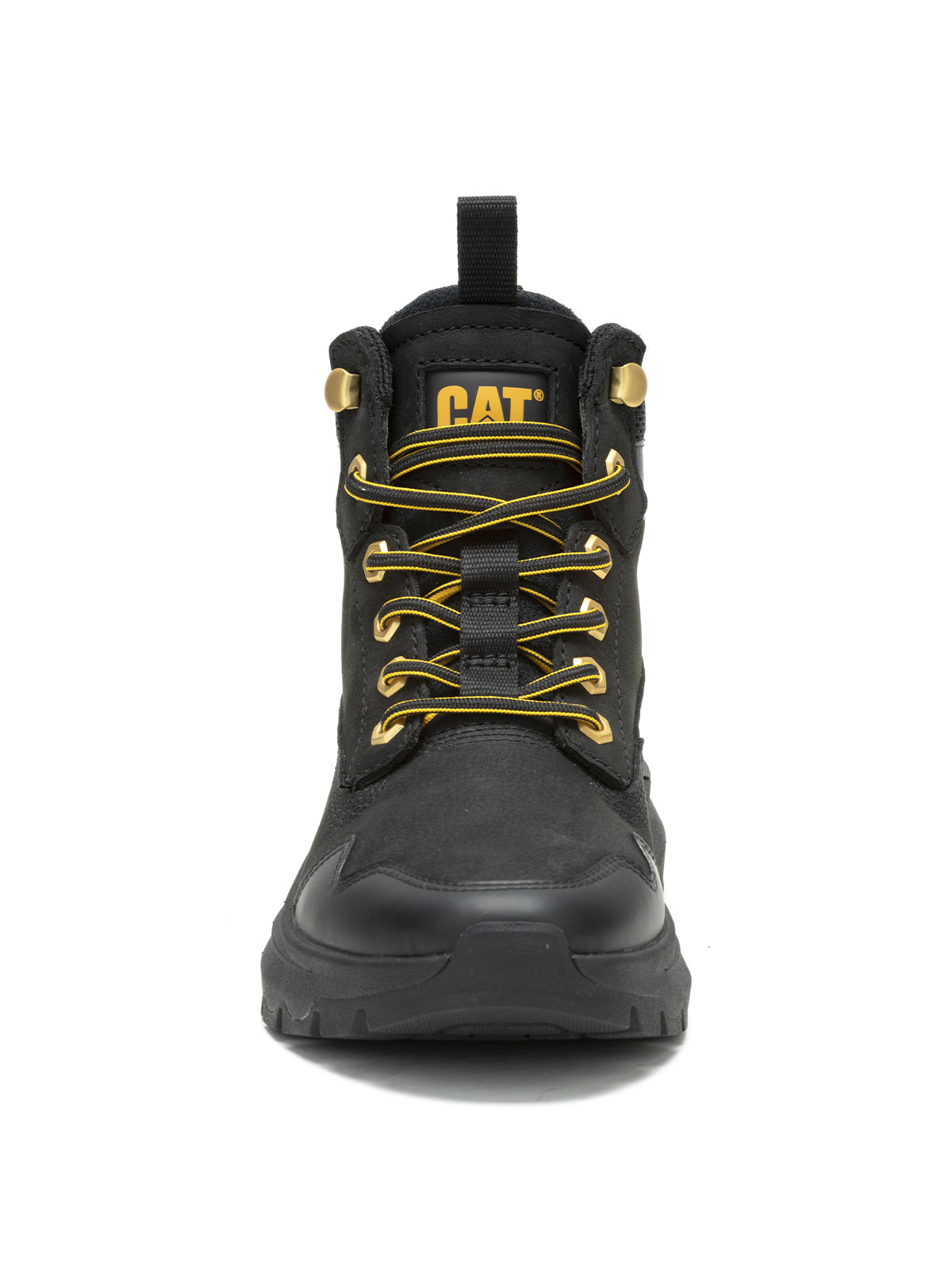 Zapatilla Con Caña Casual Mujer Colorado Sneaker Wp Negro Cat