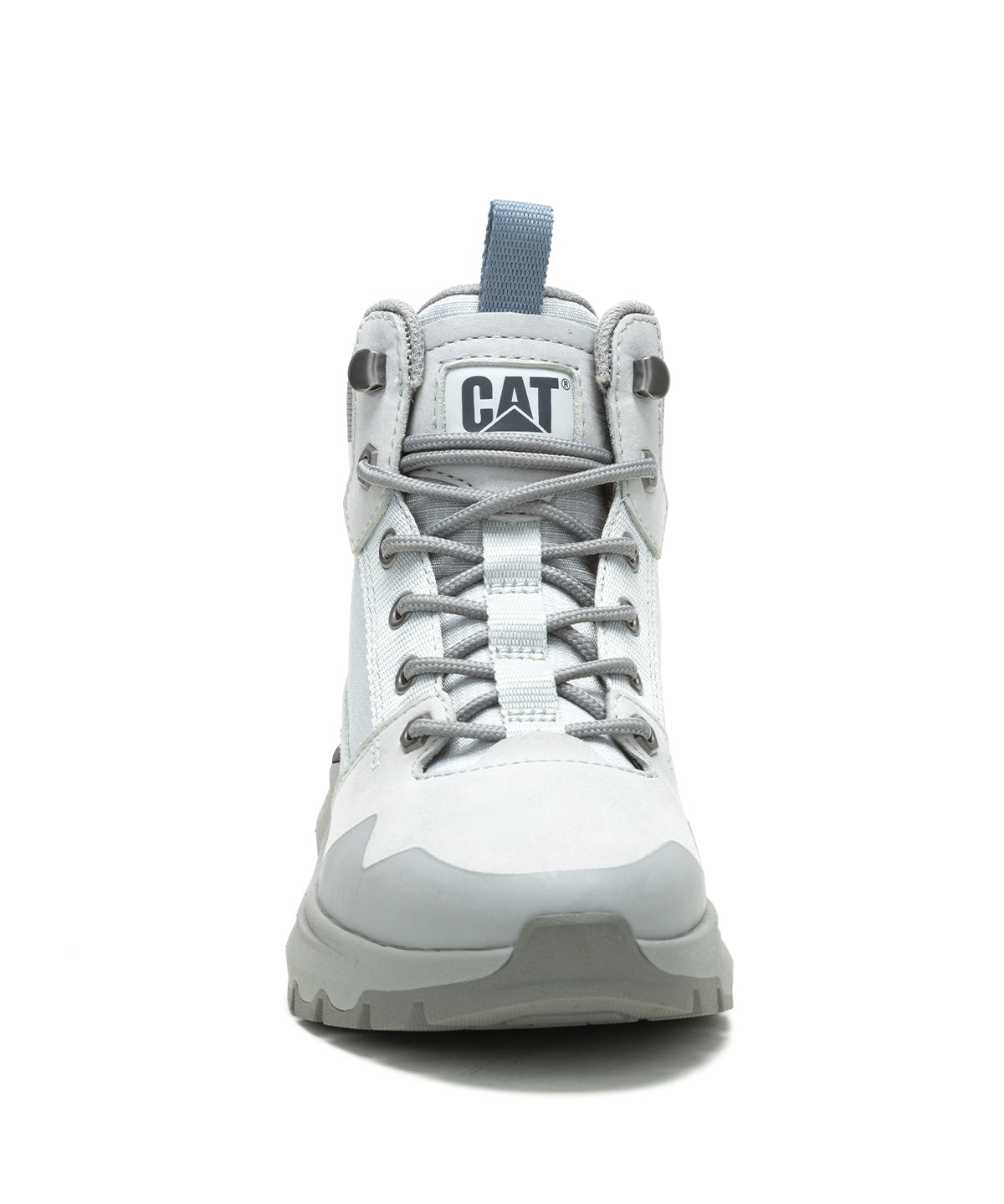 Zapatilla Con Caña Casual Mujer Colorado Sneaker Gris Cat