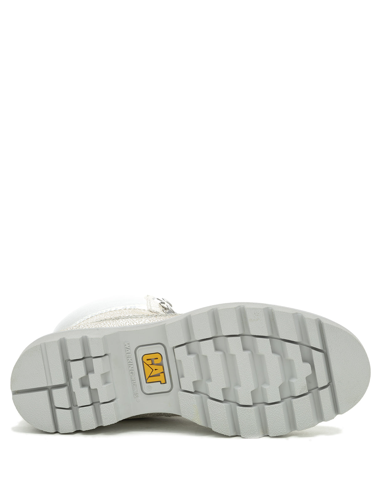 Botín Cuero Mujer Colorado Womens Metalizado Cat