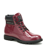 Botín Charol Mujer Colorado Women Burdeo Cat