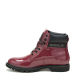 Botín Charol Mujer Colorado Women Burdeo Cat