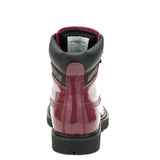 Botín Charol Mujer Colorado Women Burdeo Cat