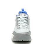 Zapatilla Cuero Mujer Flame Gris Claro Cat