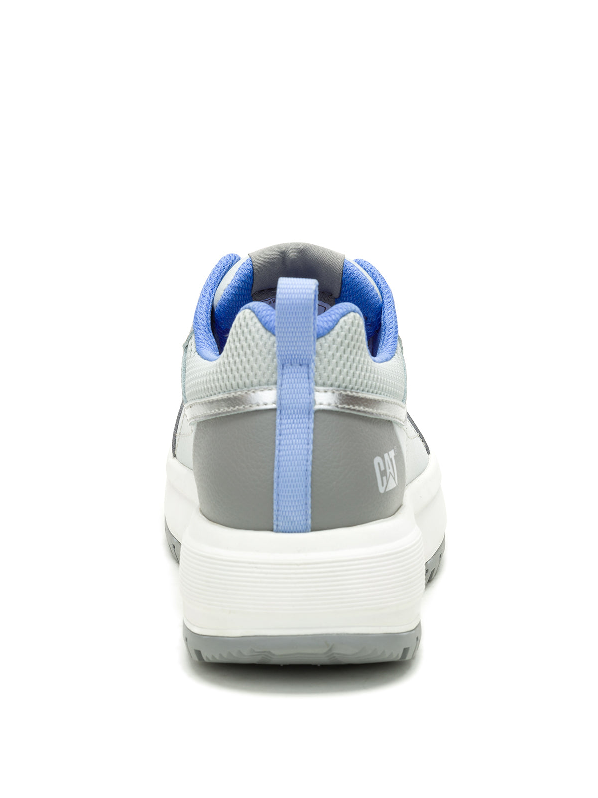 Zapatilla Cuero Mujer Flame Gris Claro Cat