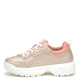 Zapatilla Cuero Mujer Flame Palo Rosa Cat