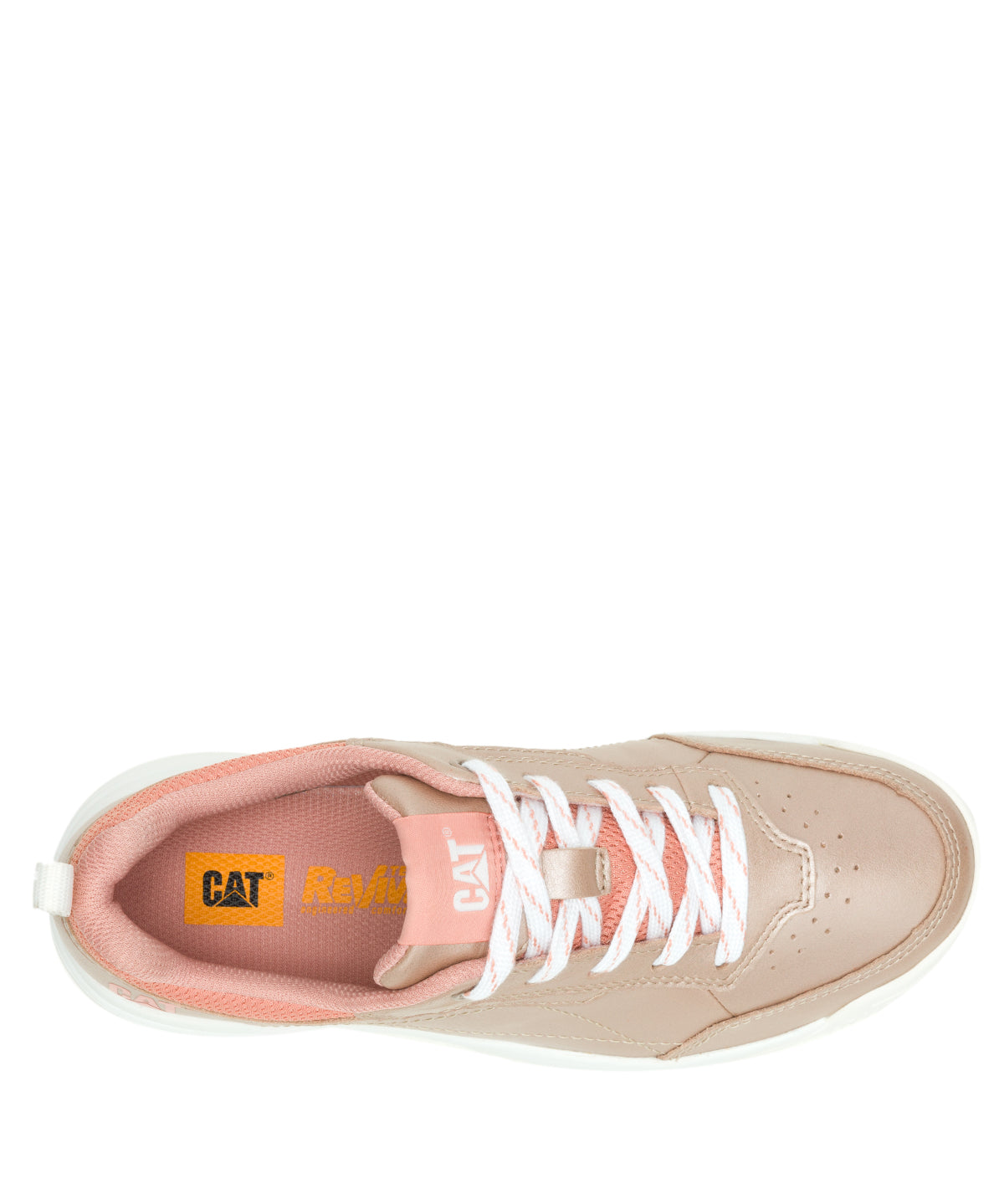 Zapatilla Cuero Mujer Flame Palo Rosa Cat