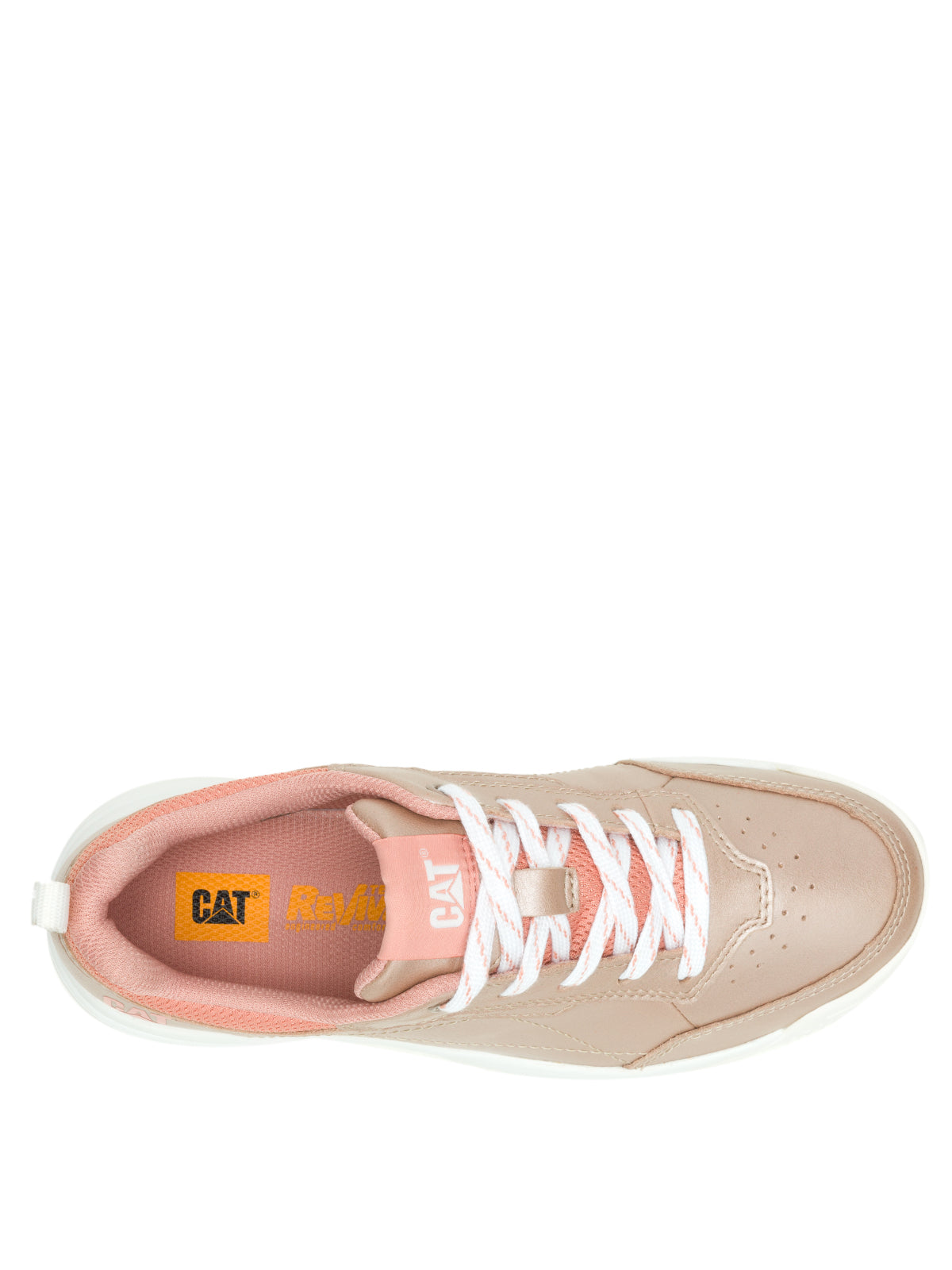 Zapatilla Cuero Mujer Flame Palo Rosa Cat