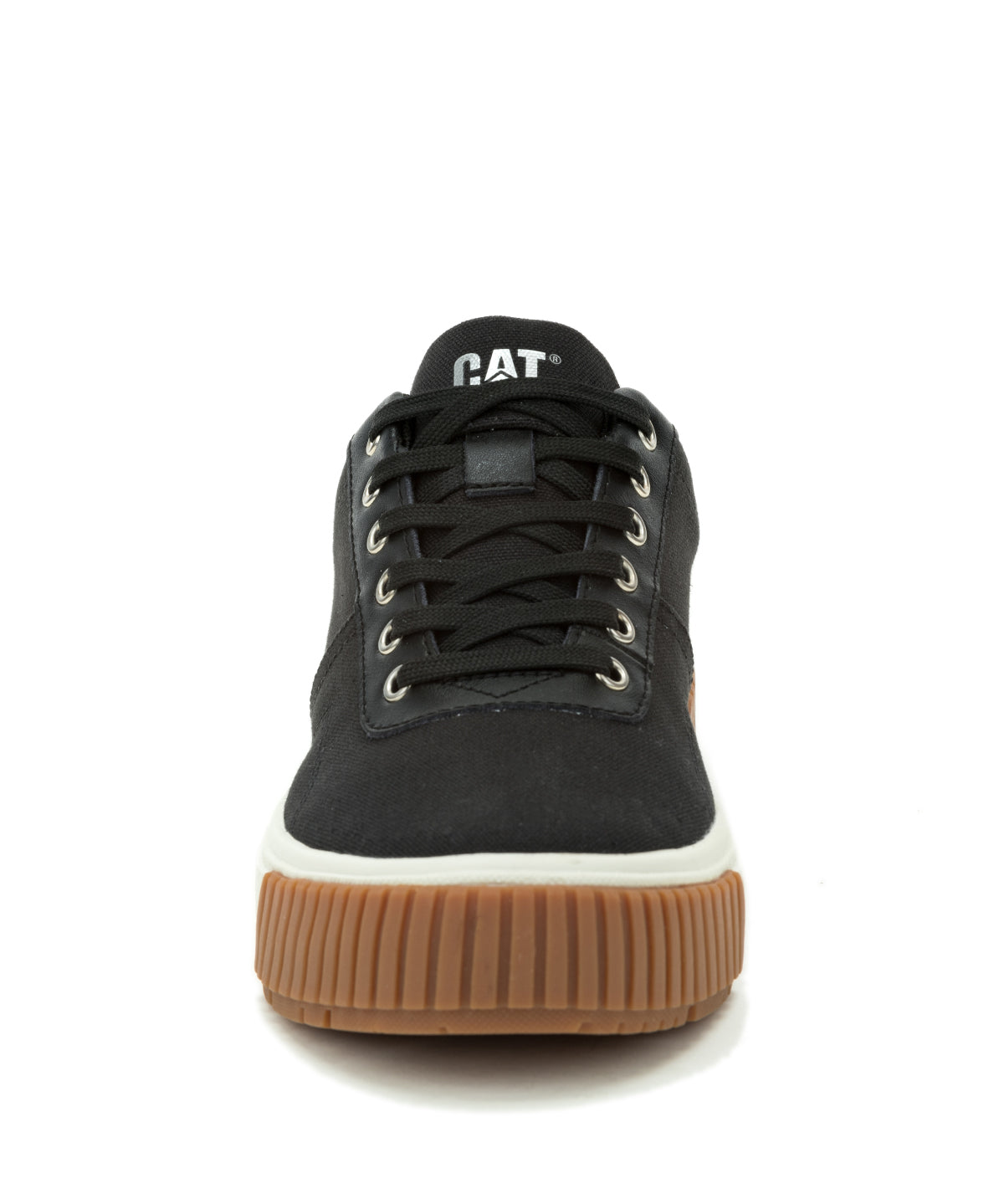 Zapatilla Casual Mujer Amp Canvas Negro Cat