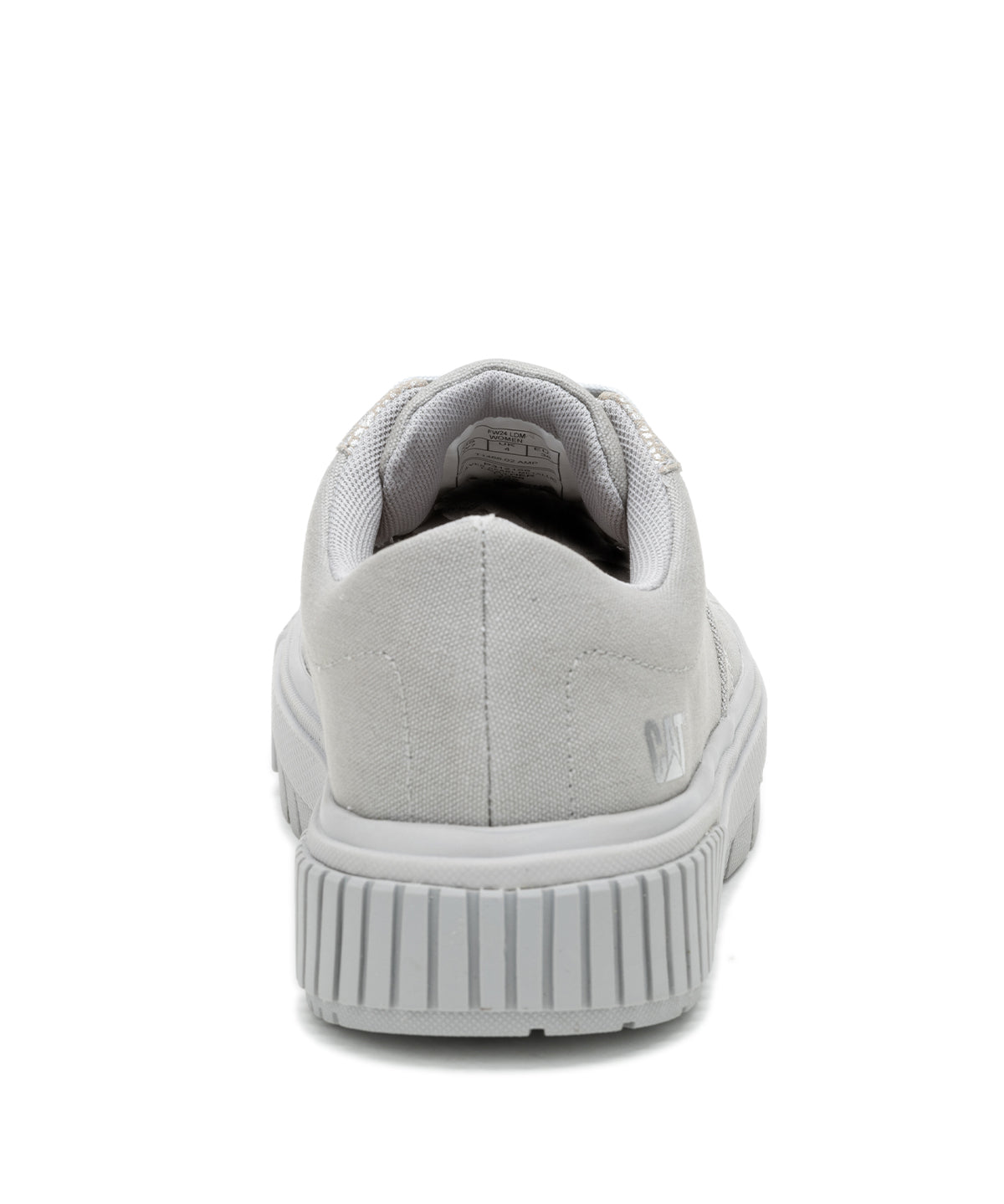 Zapatilla Casual Mujer Amp Canvas Gris Claro Cat