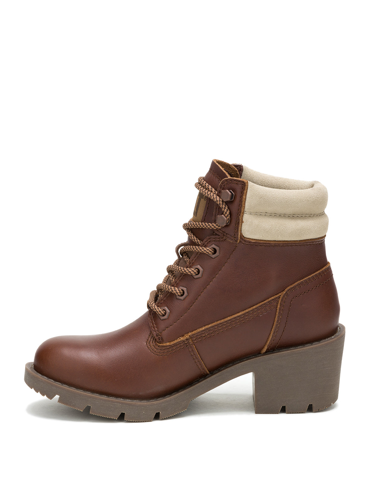 Botín Cuero Mujer Rewrite Café Cat