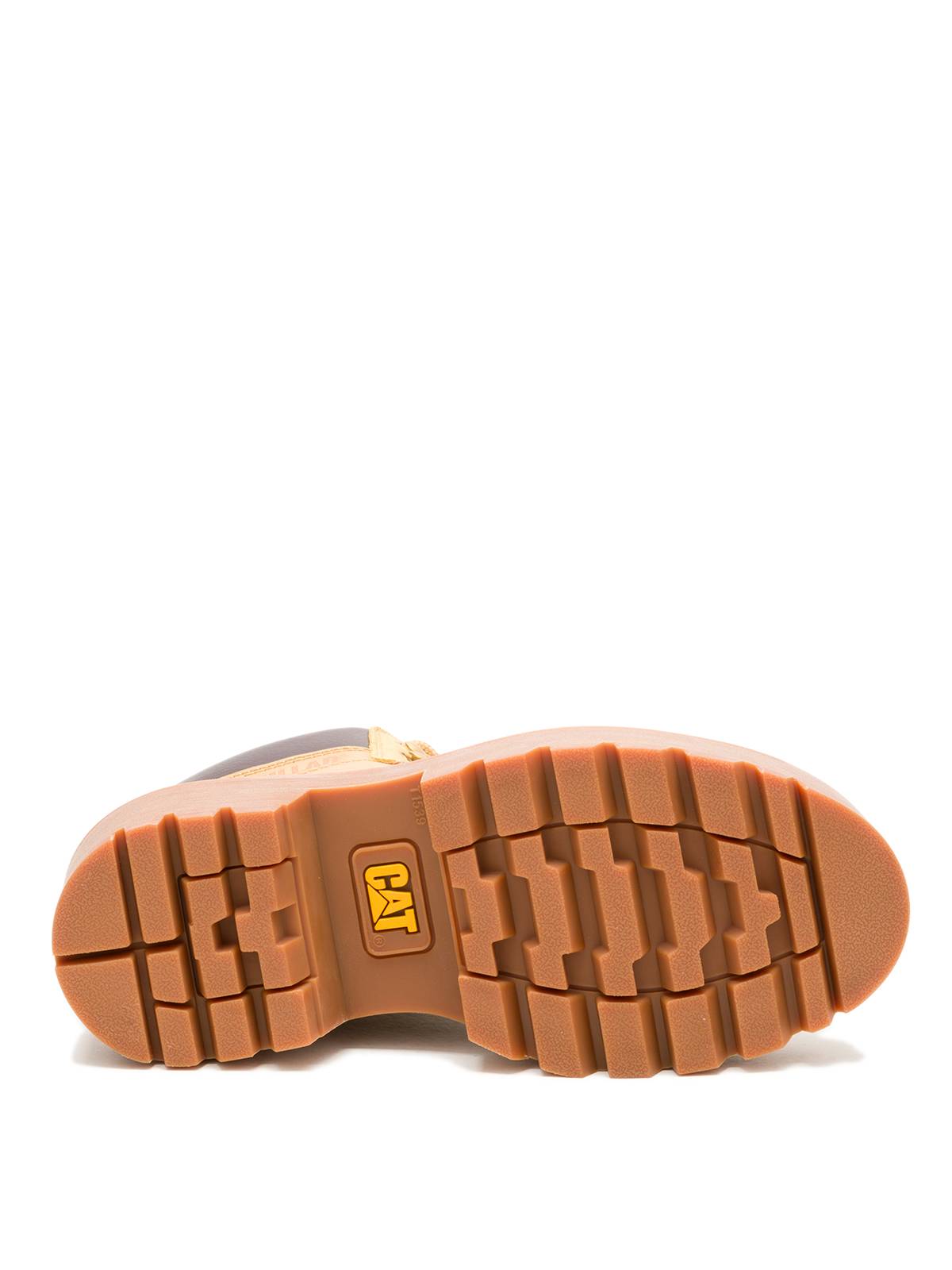 Botín Cuero Colorado Max 6 Zip Mujer Café Claro Cat