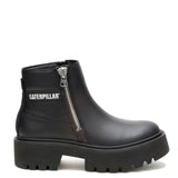 Botín Cuero Colorado Max Chelsea Mujer Negro Cat