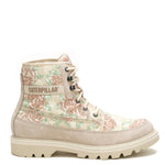 Botín Canvas Mujer Colorado Beige/Floral Cat
