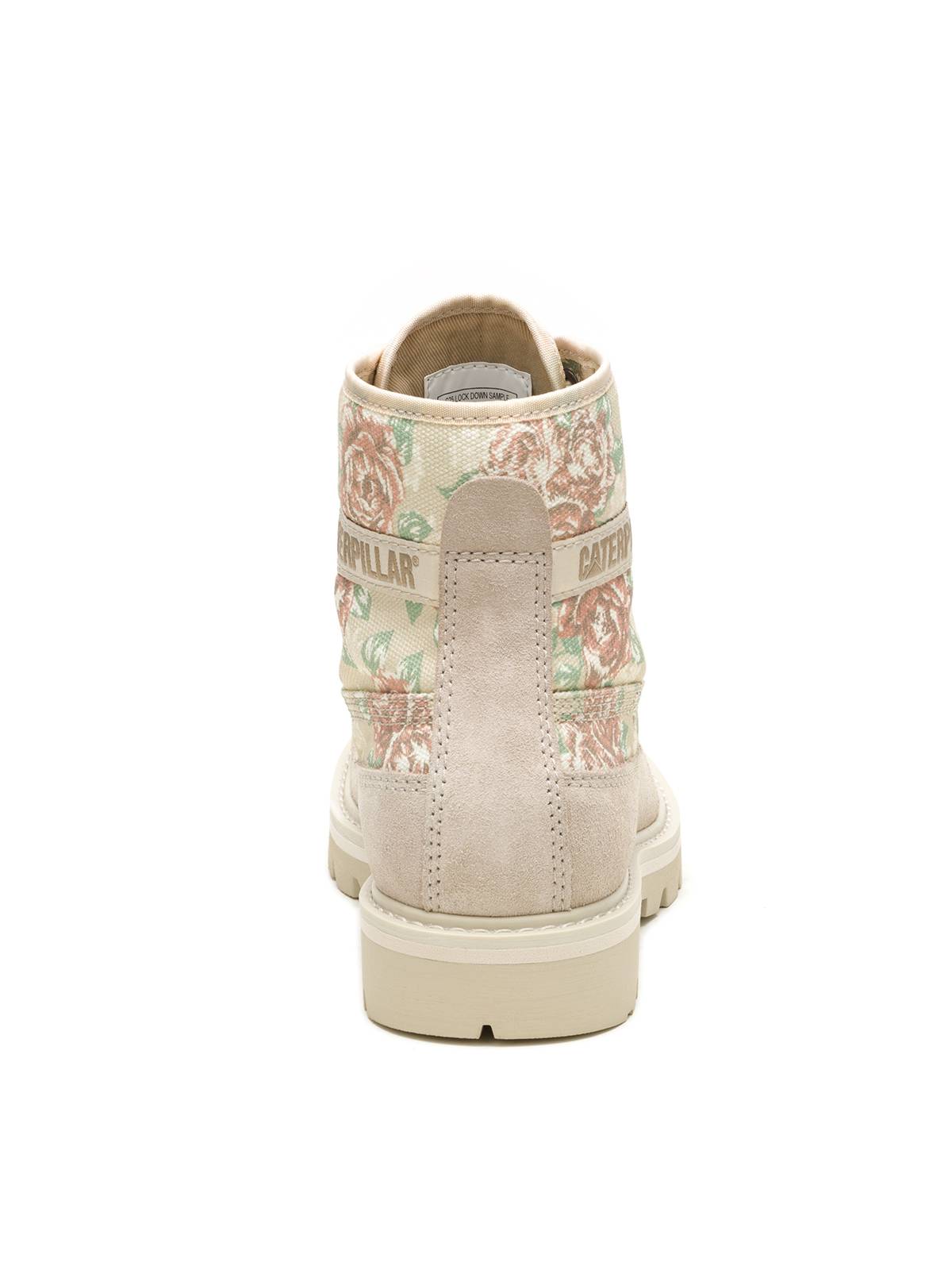 Botín Canvas Mujer Colorado Beige/Floral Cat