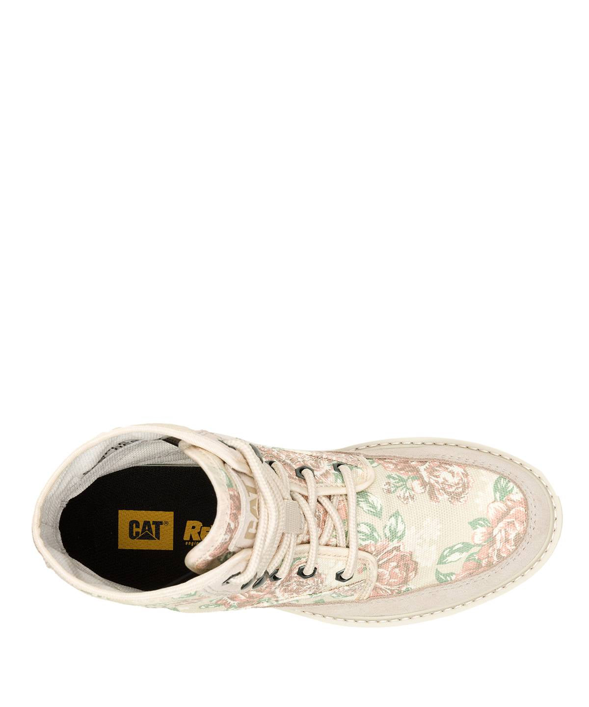 Botín Canvas Mujer Colorado Beige/Floral Cat