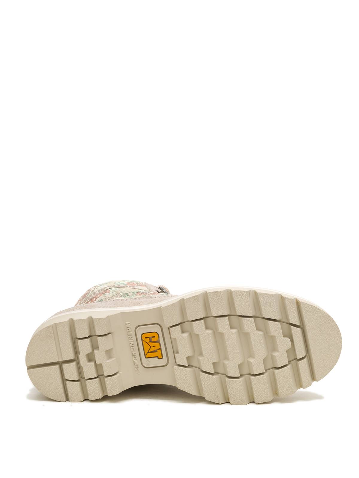 Botín Canvas Mujer Colorado Beige/Floral Cat