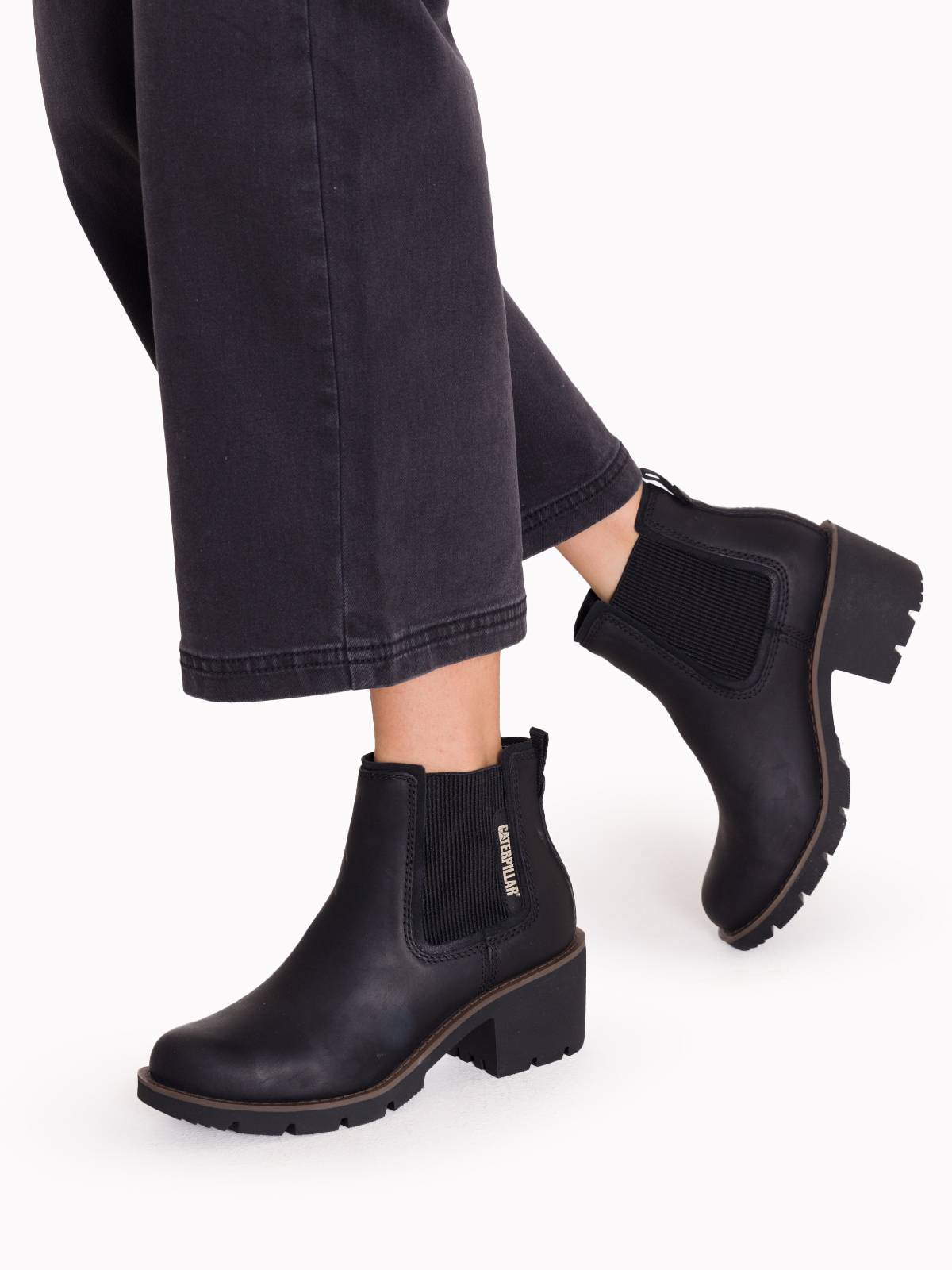 Botín Mujer Rewrite Chelsea Negro Cat