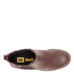 Botín Cuero Mujer Rewrite Chelsea Café Oscuro Cat