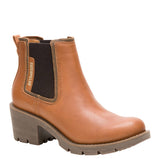 Botín Cuero Mujer Rewrite Chelsea Café Cat