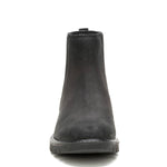 Botín Cuero Mujer Colorado Chelsea Negro Cat