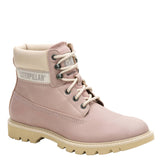 Botín Cuero Waterproof Mujer Colorado Palo Rosa Cat