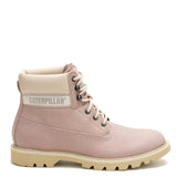 Botín Cuero Waterproof Mujer Colorado Palo Rosa Cat