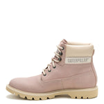 Botín Cuero Waterproof Mujer Colorado Palo Rosa Cat