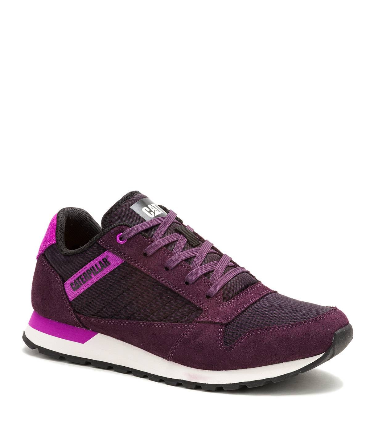 Zapatilla Mujer Ventura Tweed Berenjena Cat