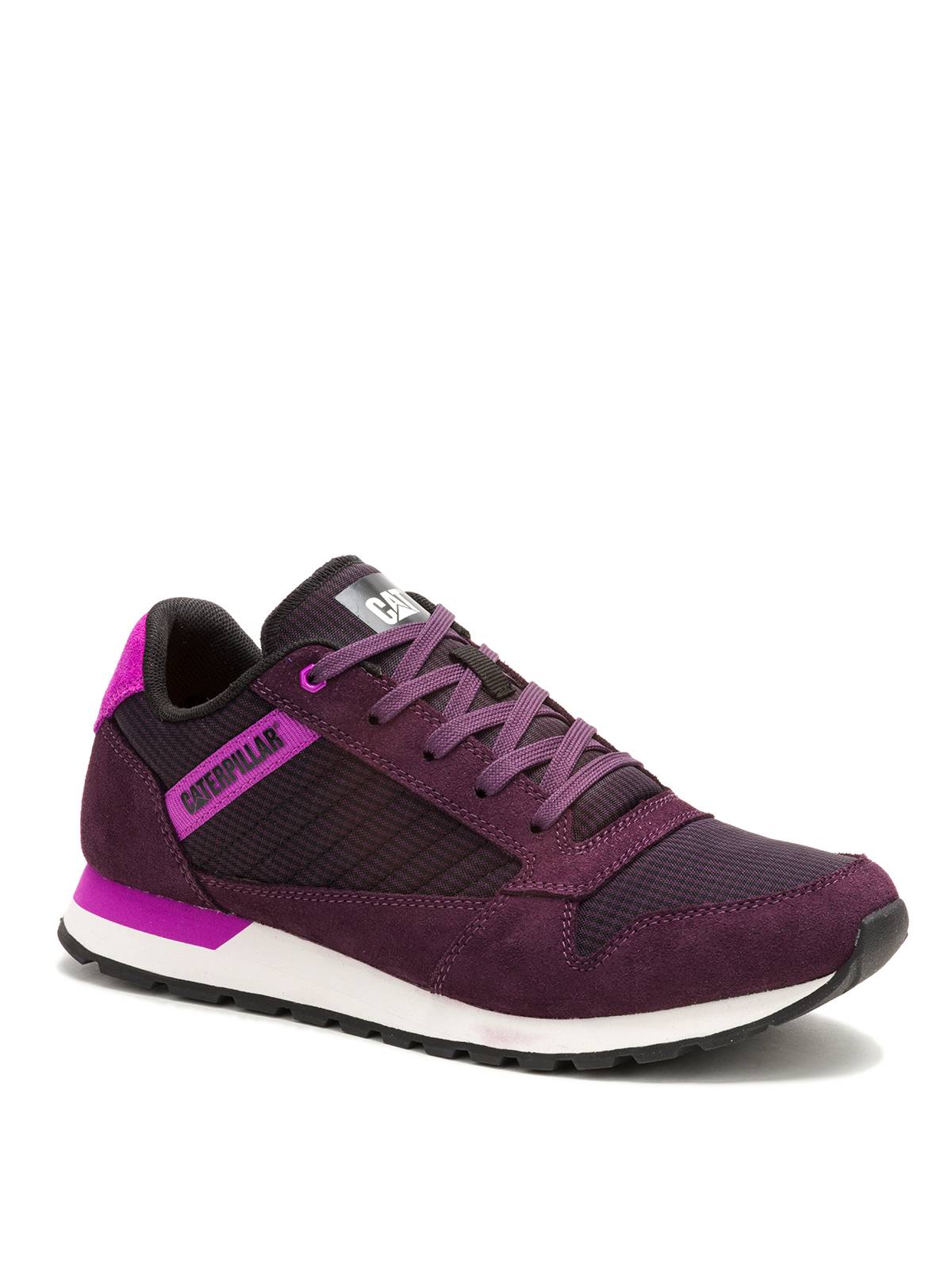 Zapatilla Mujer Ventura Tweed Berenjena Cat
