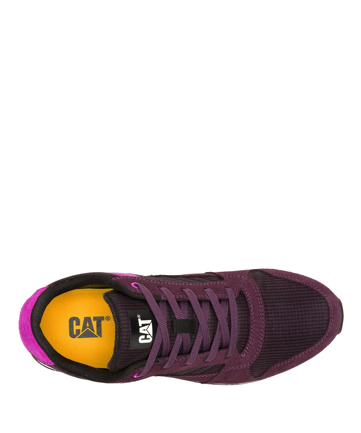 Zapatilla Mujer Ventura Tweed Berenjena Cat