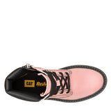 Botín Cuero Colorado Max 6 Zip Mujer Palo Rosa Cat