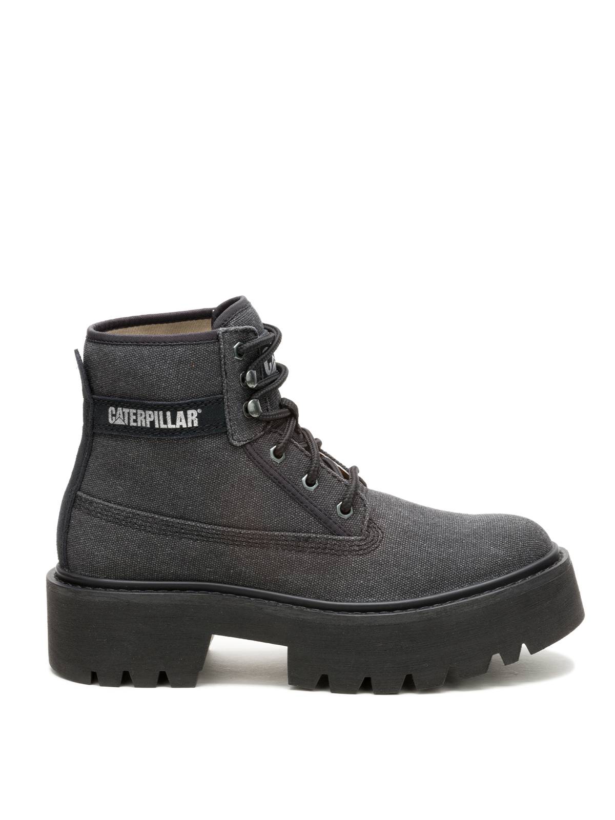 Botín Canvas Colorado Max 6 Mujer Negro Cat