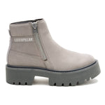 Botín Cuero Colorado Max Chelsea Mujer Gris Cat