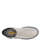 Botín Cuero Colorado Max Chelsea Mujer Gris Cat