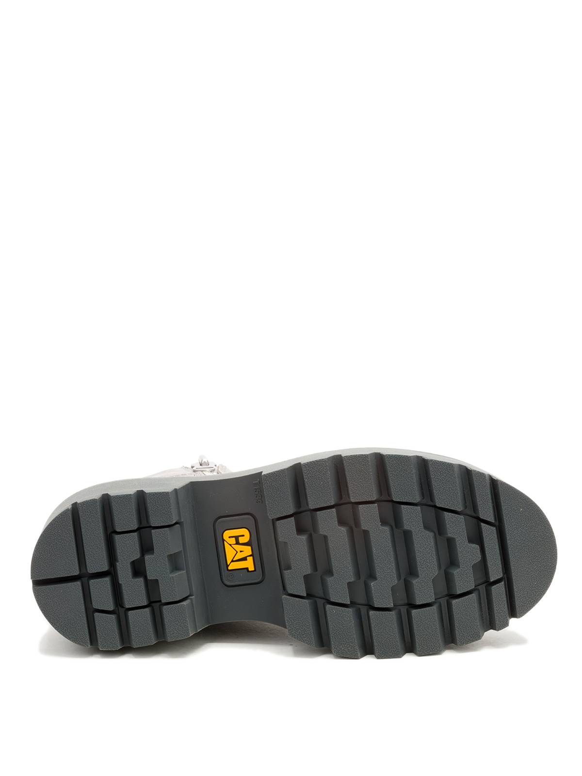 Botín Cuero Colorado Max Chelsea Mujer Gris Cat