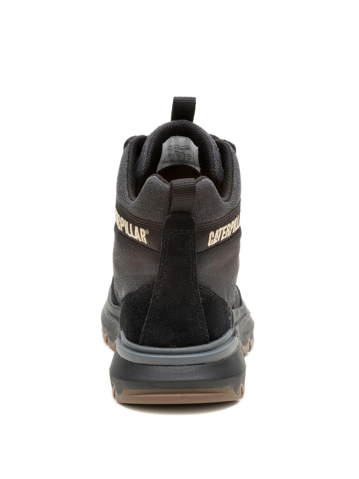 Zapatilla Casual Mujer Colorado Sneaker Canvas Negra Cat