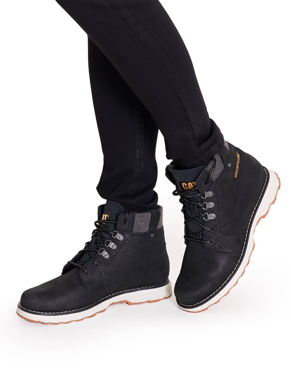 Botín Cuero Mujer Charli Negro Cat