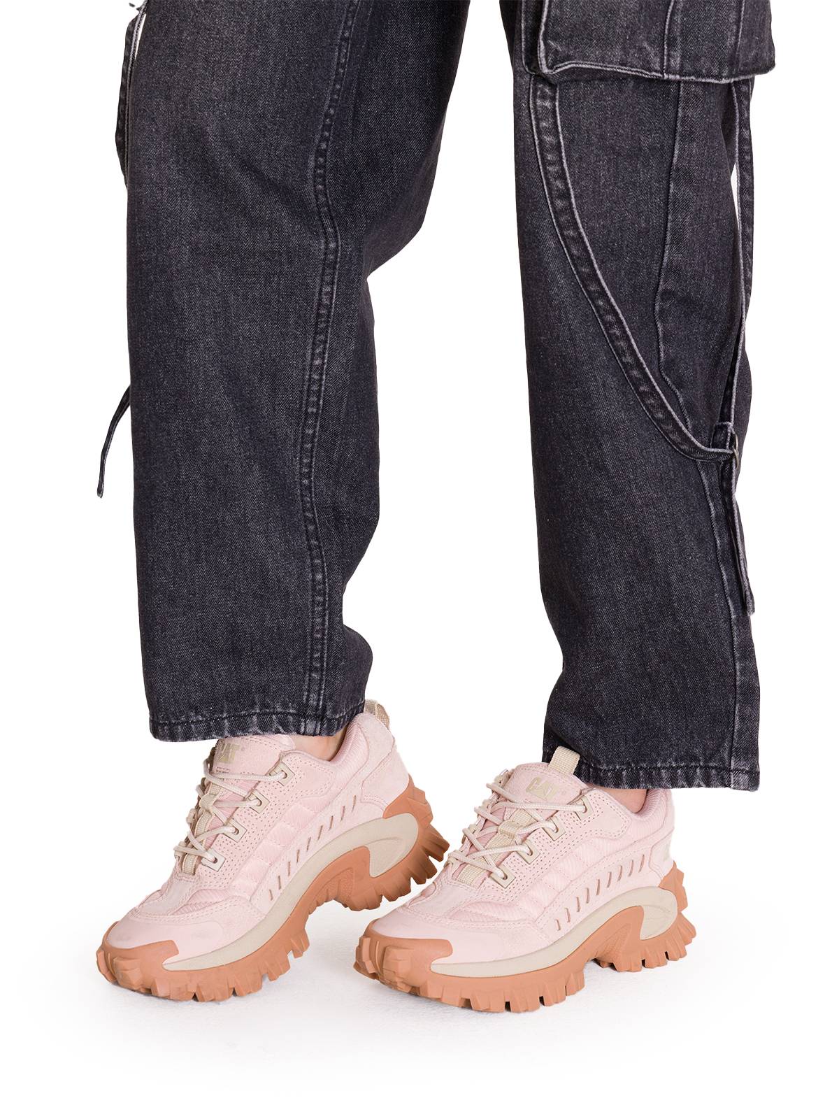 Zapatilla Casual Mujer Intruder Rosada Cat