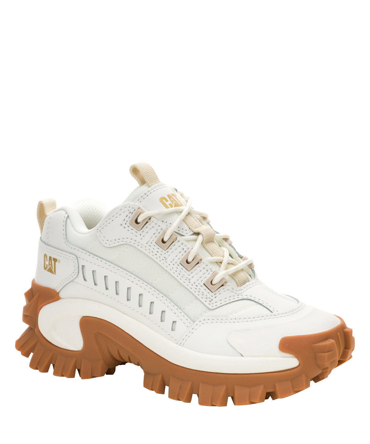 Zapatilla Cuero Mujer Intruder Blanca Cat