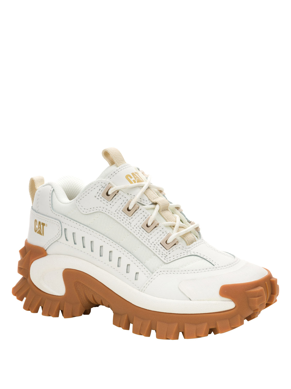 Zapatilla Cuero Mujer Intruder Blanca Cat